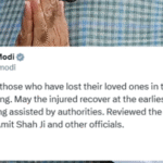 दिल्ली ब्लास्ट पर पीएम मोदी का बयान: “साजिश करने वालों को बख्शा नहीं जाएगा”