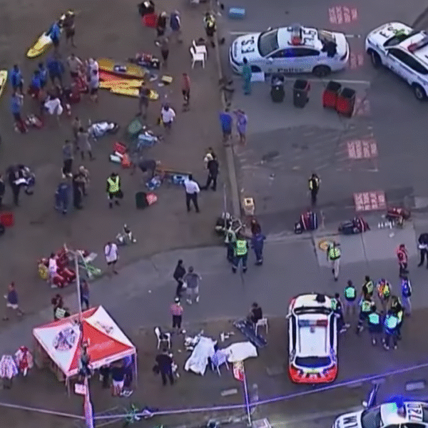 TERROR STRIKES SYDNEY