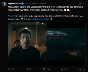 ss rajamouli on Ekaki